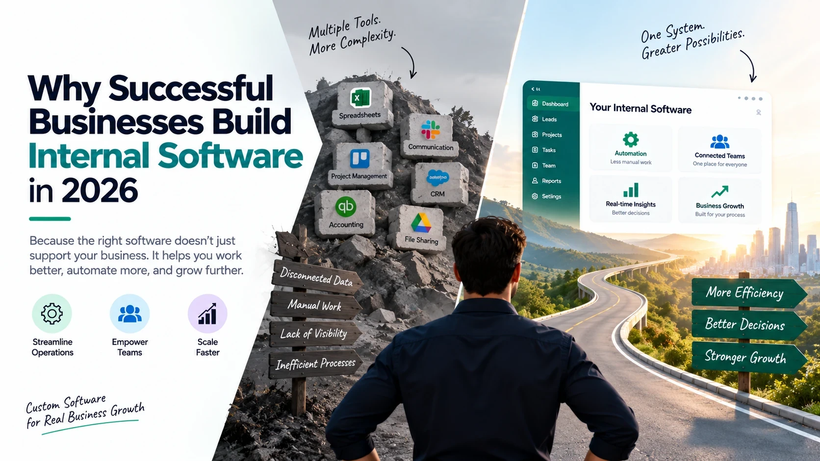 Why Successful Businesses Build Internal Software in 2026